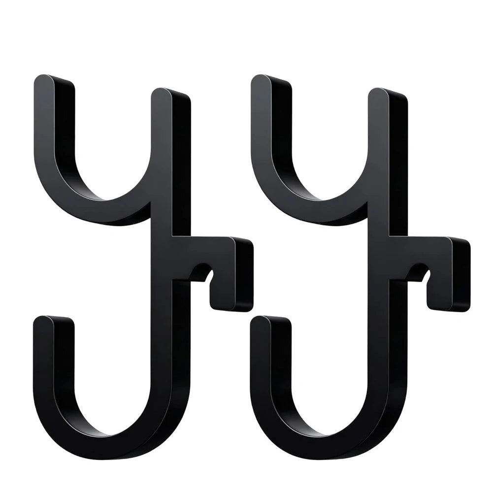 Car Umbrella Hook Trunk Holder 2Pcs Plastic close-up view