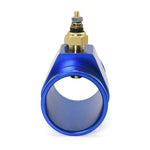 52mm Water Temp Gauge 40-140C | 7-Color Racing Gauge Kit with 1/8NPT Sensor additional angle