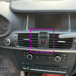 Car Phone Holder Special Fixed Bracket Wireless Charging Base For BMW X3 F25 2011 2012 2013 2014 2015 2016 Interior Accessories