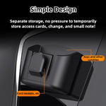Car Key Holder Clip Dashboard Organizer Adhesive Mount close-up view