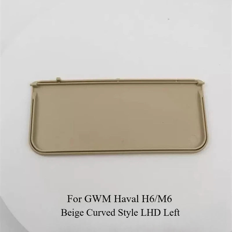 For GWM Haval H6/M6 Sun‑Visor Vanity Mirror Cover Make‑up Lamp Flip Lid Plastic Replacement Shell Precise Fit Interior Repair