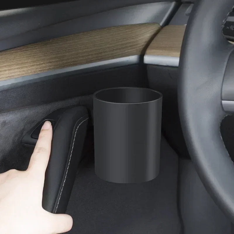 Car Door Cup Holder for Tesla Model 3/Y/3+ | Storage Organizer 2021-2024 lifestyle view