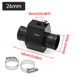 HD Universal Water Temperature Voltmeter Gauge | 2 in 1 Digital Car Gauge with Temp additional angle