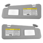 For Toyota Highlander 2009 2010 2011 2012 Car Front Sun Visor Panel Driver & Passenger Side Sunvisor Replacement 74320-48500-B0