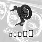 Round Air Outlet Phone Holder Car for Mercedes Benz | Magnetic Phone Stand lifestyle view