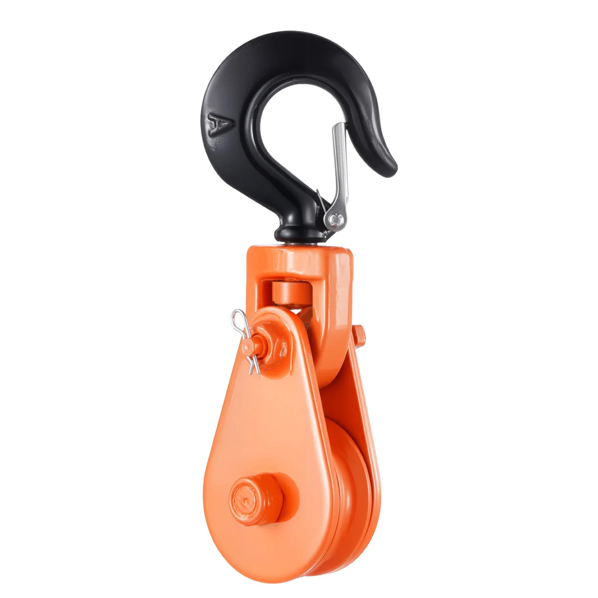 SucceBuy 2T Snatch Block Pulley with Swivel Hook Lifting Offroad Recovery for Towing Operation on Truck Rollback Wrecker Car