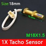 HD Customized 85mm 3 in 1 Gauge | GPS Speedometer, Fuel Gauge, Tachometer with Antenna close-up view