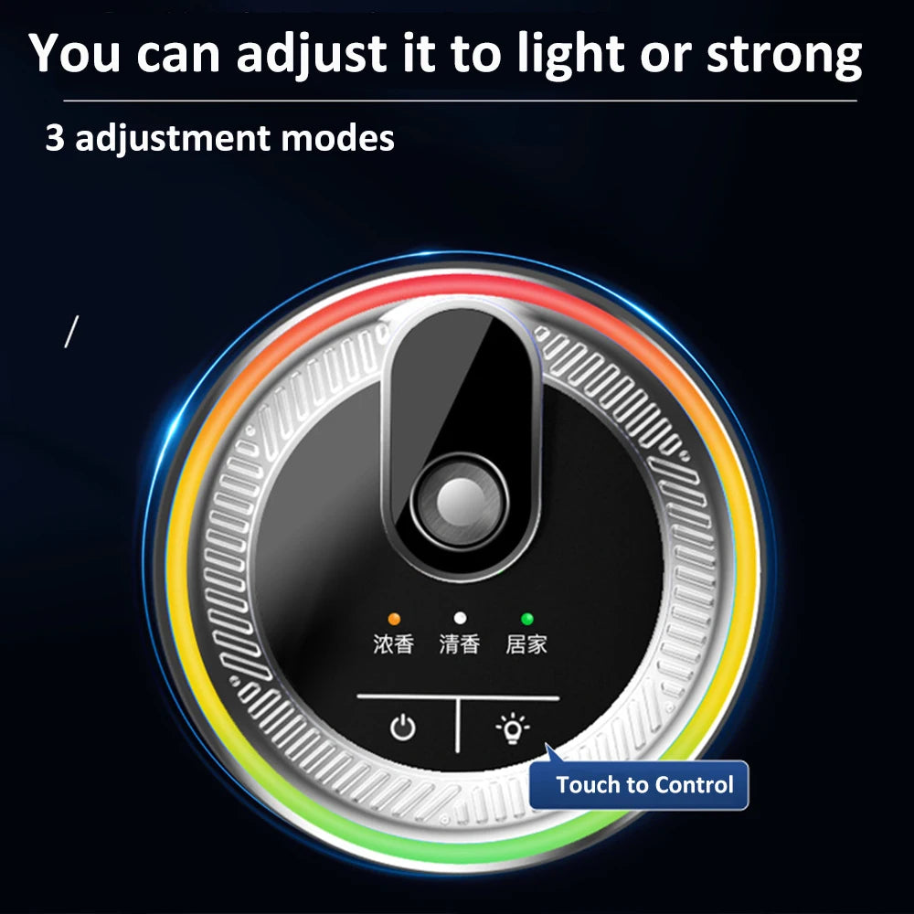 LED Starry Sky Car Diffuser 50ml Aroma Car Flavoring Cologne Air Freshener for Cars Ocean Fragrance Car Scent Air Perfume in Car