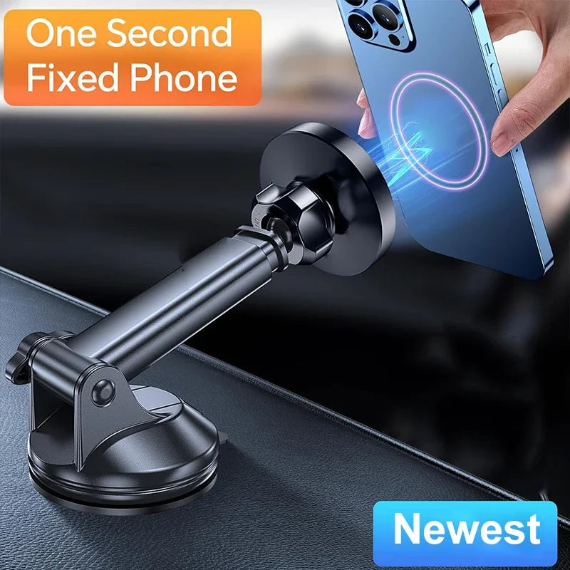 UYUXIO Car Mount Charger | 30W Magnetic Wireless Car Phone Holder for iPhone lifestyle view