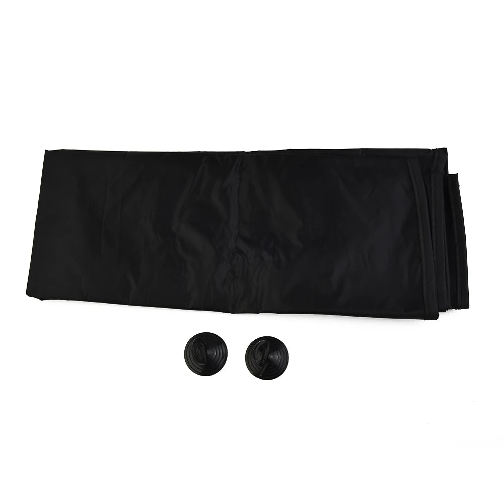 Foldable Car Windshield Snow Cover | 70cm x 150cm Frost and Ice Shield close-up view