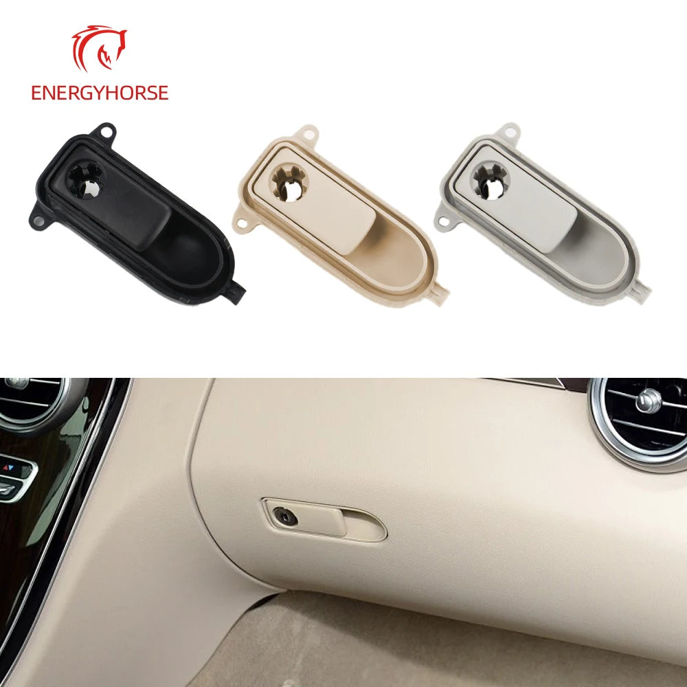 Car Glove Box Handle Cover Lid Lock Toolbox Glove Boxes Cover Switch For Mercedes Benz W detail view