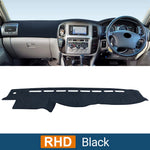 Toyota Land Cruiser 100 LC100 Dashboard Cover | Anti-UV Carpet Non-Slip Mat 1998-2007 detail view