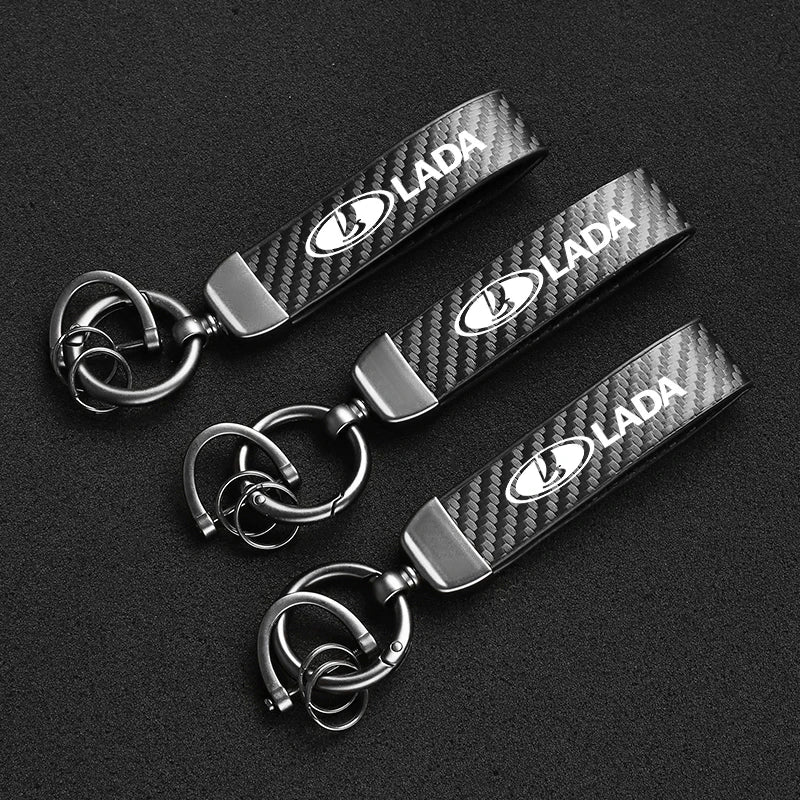 Car Keychain For Lada Vesta Niva Samara Kalina Largus Priora Xray Granta Cross additional angle