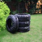 Car Spare Tire Covers Case Auto Wheel Tires Storage Bags Dust-proof Protector Car Accessories