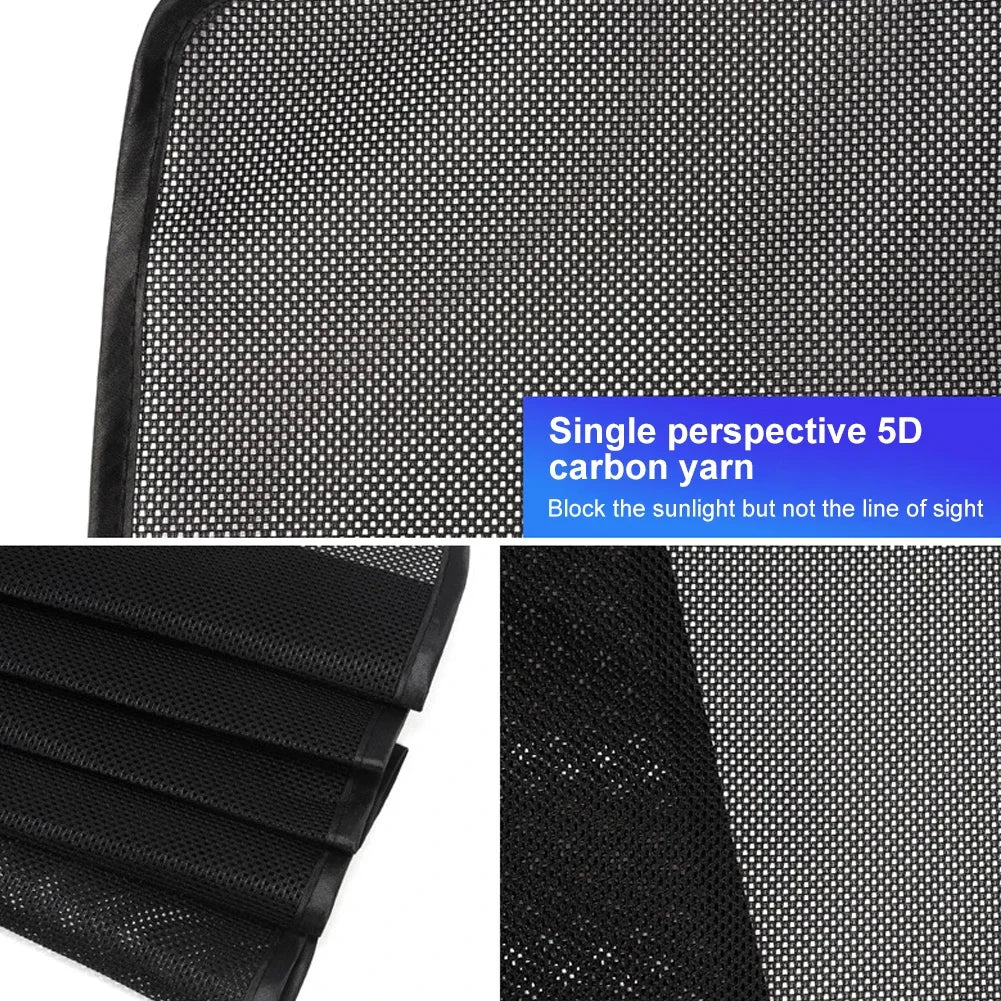 Magnetic Car Sun Shade | UV Protection Side Window Curtain lifestyle view