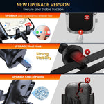 TOPK Car Phone Holder Mount | Air Vent Upgrade Auto-Locking Hook Clip additional angle