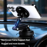 Universal Magnetic Car Phone Holder Foldable 360° Rotation lifestyle view