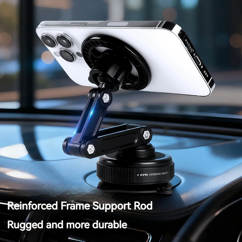 Universal Magnetic Car Phone Holder Foldable 360° Rotation lifestyle view