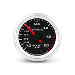 12V 52mm 7 Color Multi-Function Car Gauge Set | Dynoracing Stepper Motor close-up view