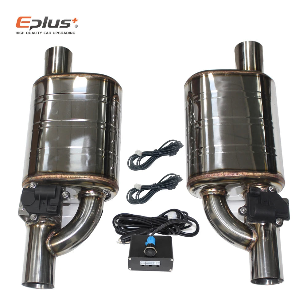 EPLUS Car Exhaust Electric Valve Control Kit | Universal Stainless Steel Muffler Syst alternate view