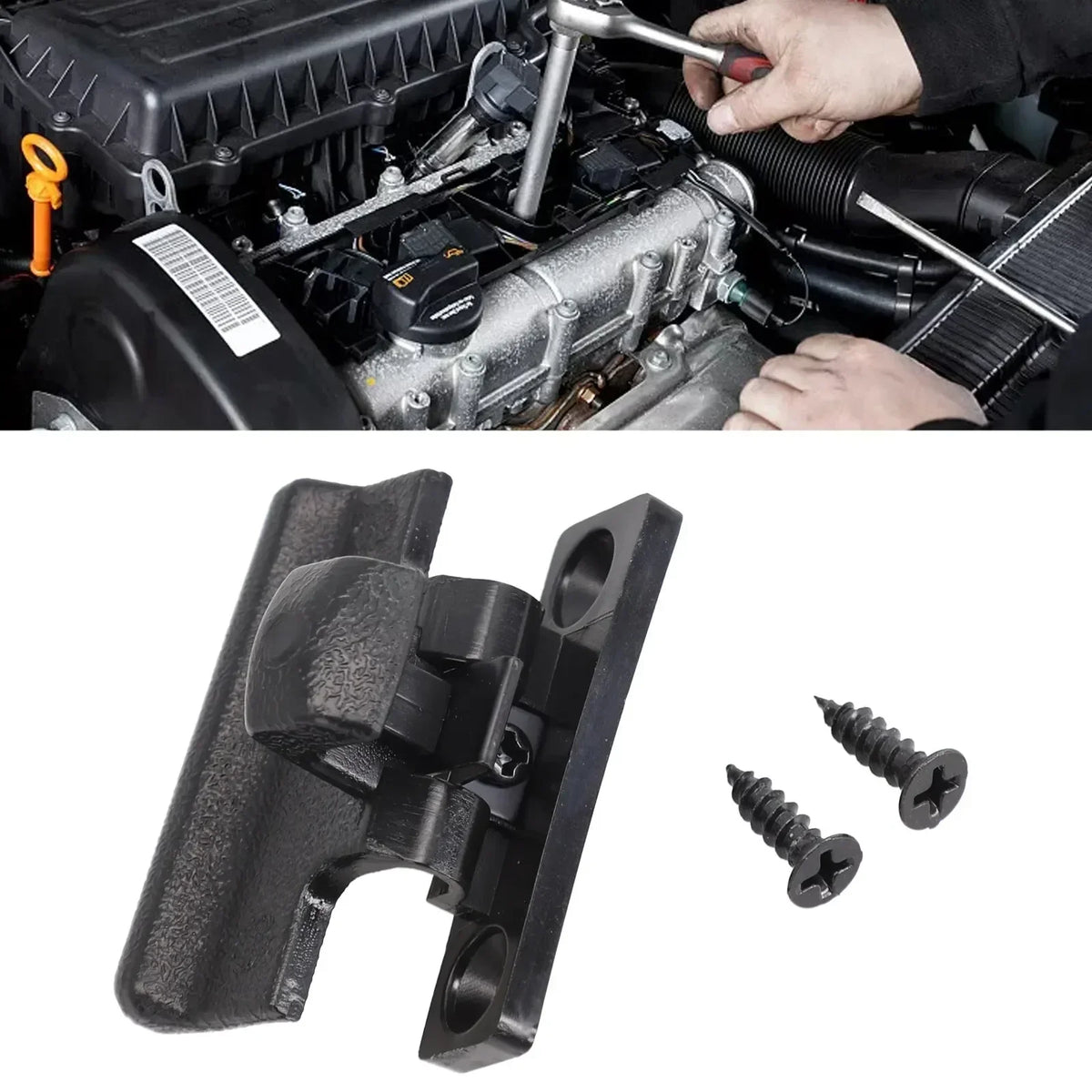 1Pcs Armrest Box Cover Upper Latch Clip Center Console Armrest Cover Lock Latch Lid For Pajero 2000 2001-2018