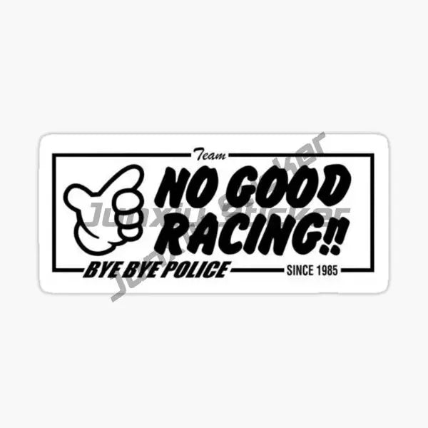 PVC No Good Classic Hand Creative Stickers for Car Motorcycle Truck Laptop Window O additional angle