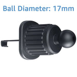 Car Air Vent Clip Phone Holder 17mm Ball Head