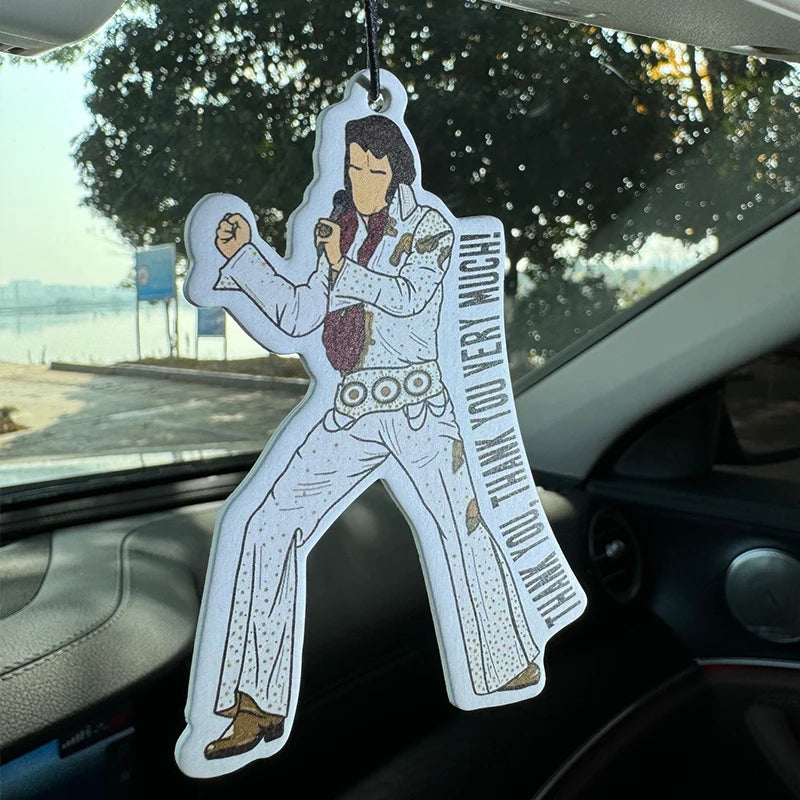 Elvis Hilton Hotel Scent Car Perfume | Natural Essential Oil Air Freshener additional angle