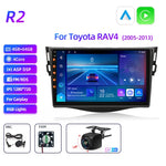 2026 New 2Din car radio, Snapdragon Android 15 supports CarPlay and Android Auto, sui alternate view