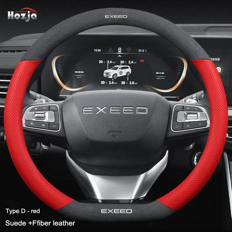 For Chery Exeed TXL TX VX LX RX ET ES C-DM EX-7 Car Steering Wheel Cover Automobile i alternate view