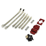 MN82 LC79 Metal Rear Axle Shock Absorber Leaf Springs and Fixed Seat Mount Bracket Se alternate view