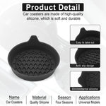 Car Cup Holder Coaster Silicone Insert | 2pcs/4pcs