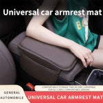 Car Arm Rest Box Expander Cushion Thicken Luxury Center Console Storage Bag Protect Cover Memory Foam Armrest Pad Accessories