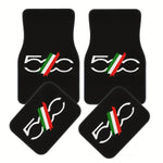 Universal Fit, Easy-to-Clean Suitable for Hatchbacks & Sedans 4pcs Minimalist FIAT additional angle