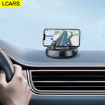 Lcars Car Dashboard 360-Degree [Rotating Phone Holder] with Parking Number Plate, Adjustable Front and Rear Dual-Use Phone Holder, Suitable for Smartphones