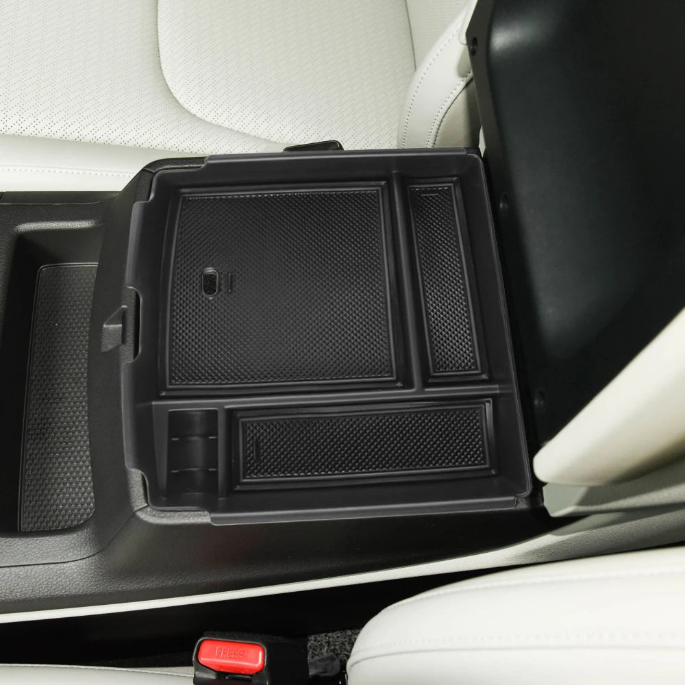 Car Armrest Storage Box for KIA Carnival KA4 2020- 2023 2024 2025 Center Console Holder Tray Stwoing Organizer Plate Accessories