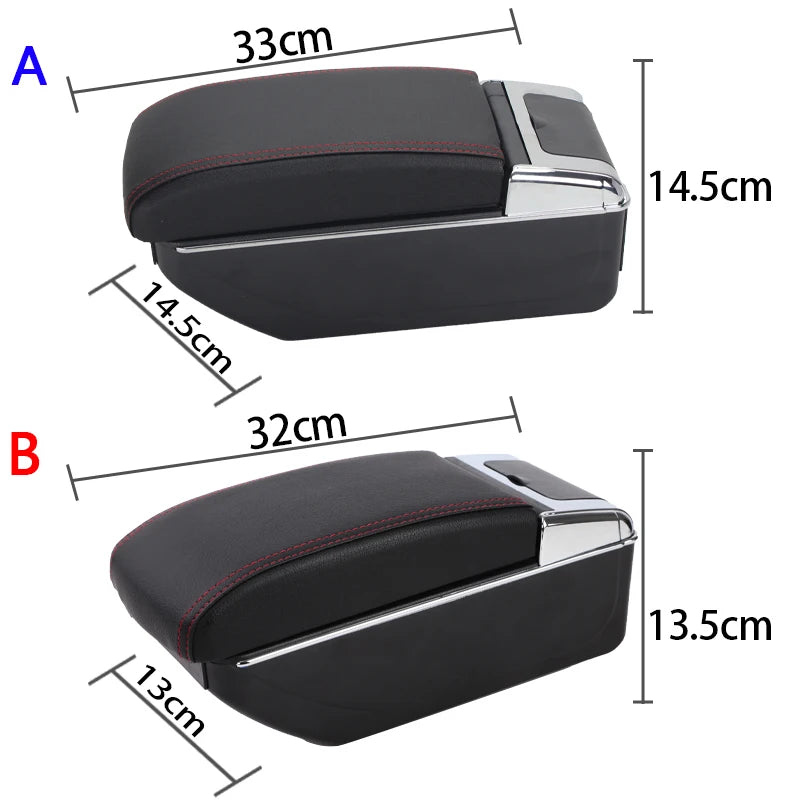 For Chevrolet SPIN car armrest interior modification center console storage box elbow rest arm relaxation car accessories USB