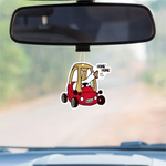 1/3pcs fun car aromatherapy car fragrance perfume car air freshener mirror car interior accessories pendant outlet perfume