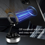 X98 Magnetic Phone Holder 360 Degree Rotating Folding Electric Vacuum Suction Phone Stand For Car Navigation Bracket