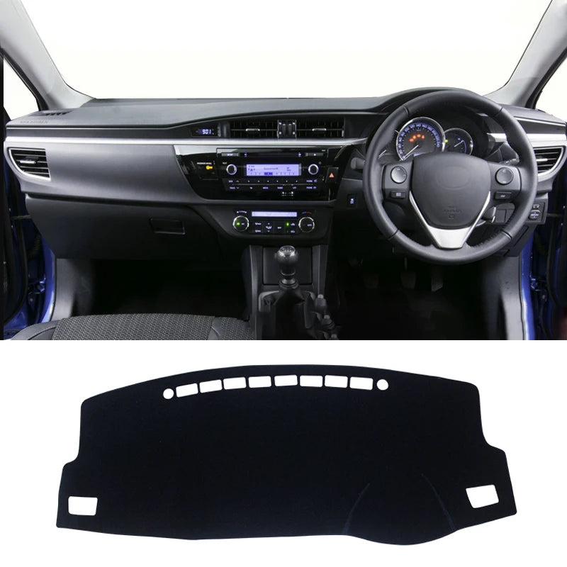Car Dashboard Cover Dash Anti-UV Mat For Toyota Corolla E180 E150 2006-2018 detail view