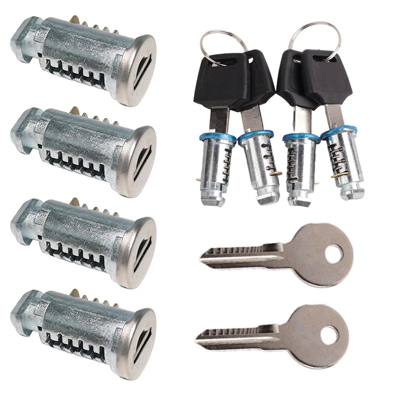 Roof Rack Lock Cylinder Kit | Replacement Lock Cores for Thule Roof Racks