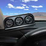 52mm Triple Gauge Kit 3 in 1 | Car Water Temp, Oil Pressure & Voltage Meter additional angle