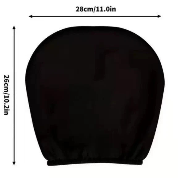 2PC Exaggerated Funny Car Headrest Covers Set, Cartoon Face Expression Auto Seat Prot alternate view