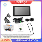 5inch Car GPS Navigation HD Touch Screen GPS Navigator Truck 3D Mode Sat Nav 8G+256M Eur detail view