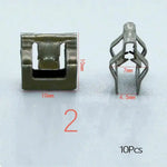 10 Pcs Universal Auto Front Console Dash Dashboard Retainer Rivet Fastener U Type Clips detail view