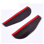 Universal Car Rearview Mirror Rain Eyebrow | Auto Rear View Side Rain Shield Snow Guar close-up view