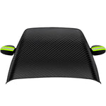 Black Oxford Car Windshield Cover | All-Season UV Rain Frost Snow Protector detail view