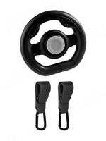 1PC Universal Pretend Steering Wheel for Strollers & Carts - Detachable, Fun Driving Attachment