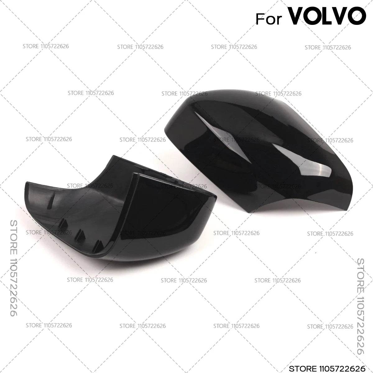 For 2011-2018 VOLVO S60 Cross Country Inscription V60 Cross Country Carbon Side Mirror Cover Rearview Caps 31402628 31402636