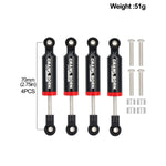 4PCS Metal Built-in Spring Shock Absorber 70/80/90/100/110mm for 1/10 RC Crawler Car A close-up view